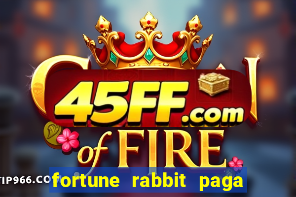 fortune rabbit paga mesmo Informational